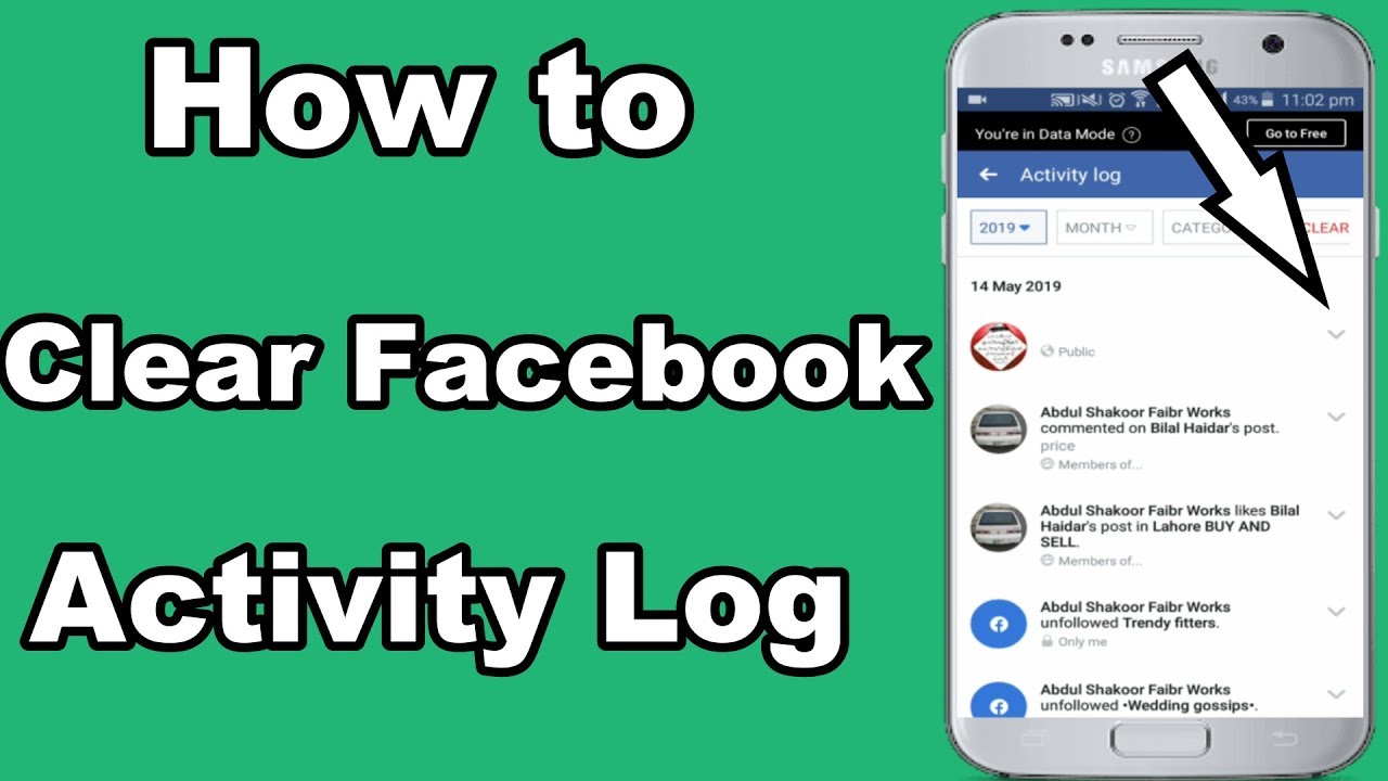 Clear Activity Log On Facebook  Facebook Clear Activity Log  How