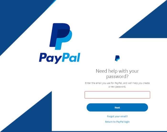 PayPal Change Password How To Change PayPal Password Visaflux
